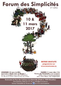 Les Equipes Populaires -Flyer Forum 2017 recto