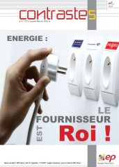 ENERGIE : Le fournisseur est ROI ! (Contrastes, janvier 2016)