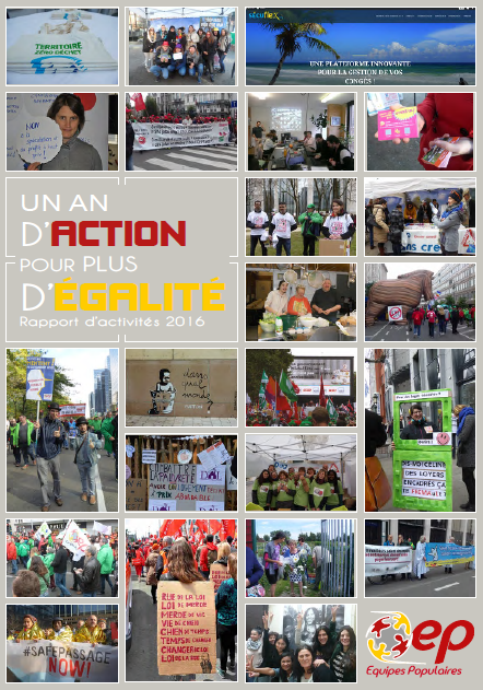 rapport d'activités 2016_ Les Equipes Populaires