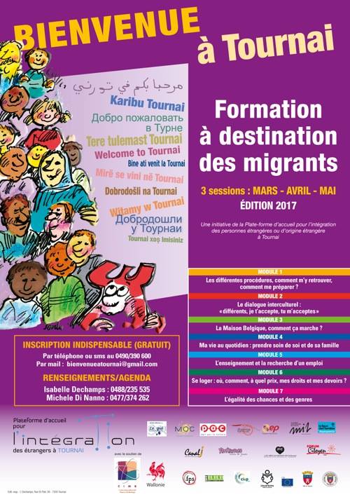 Les Equipes Populaires - formation 2017 affiche