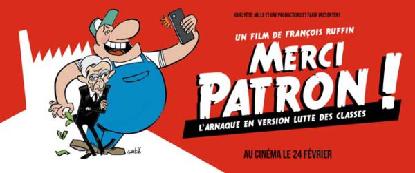 Les Equipes Populaires - merci-patron-film-affiche