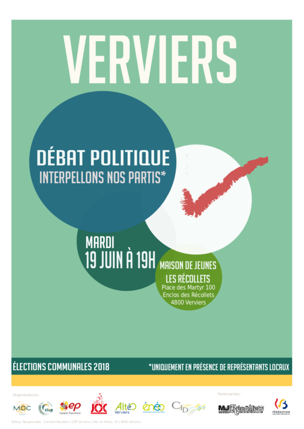 Les Equipes Populaires - 2018.06.19 Affiche Verviers débat10