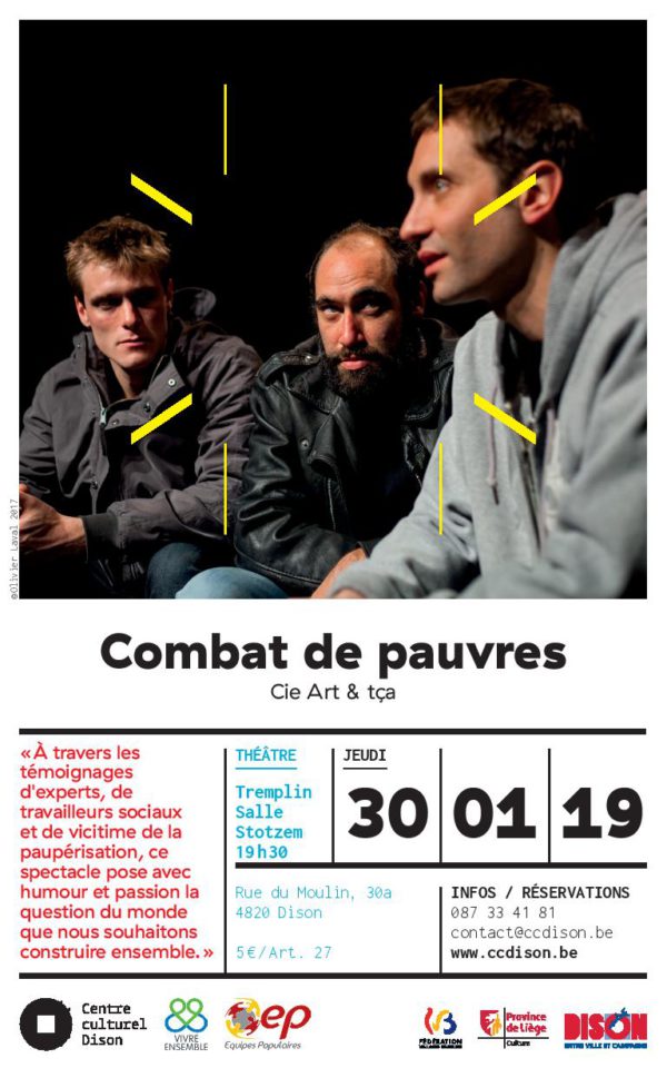 Les Equipes Populaires-2019.01.30 Combat de pauvres-Invit