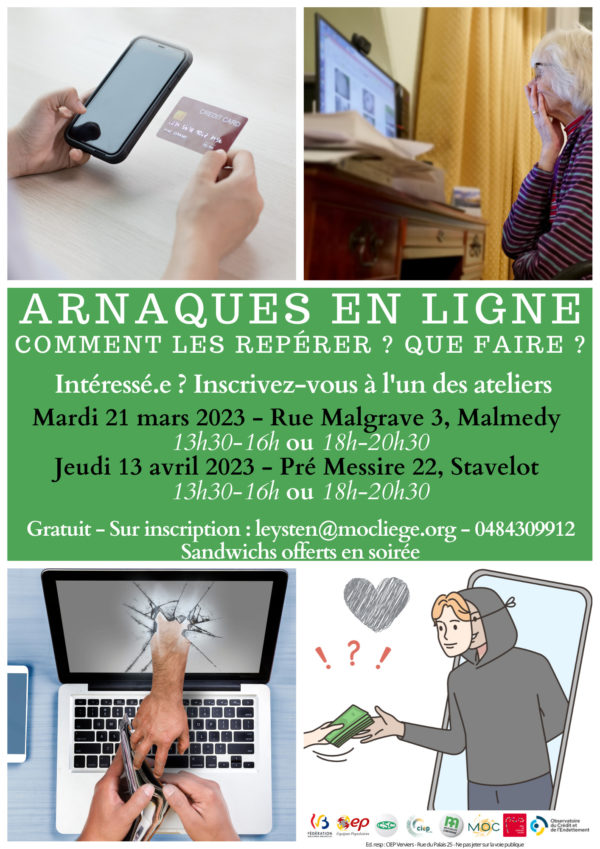 Equipes Populaires Arnaque en ligne