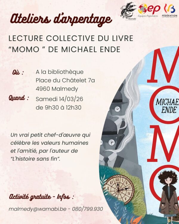 Les Equipes Populaires - 260314 Affiche Momo