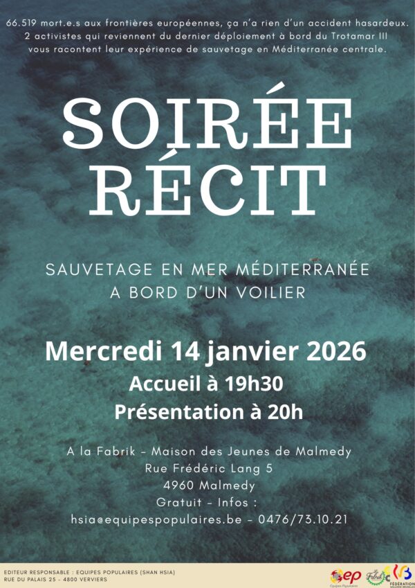 Les Equipes Populaires - Récit sauvetage en mer